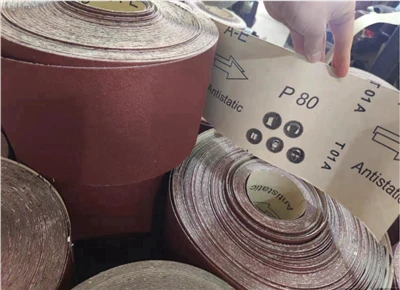 60 Grit Bandpaper Roll